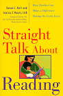 Straight Talk about reading book cover